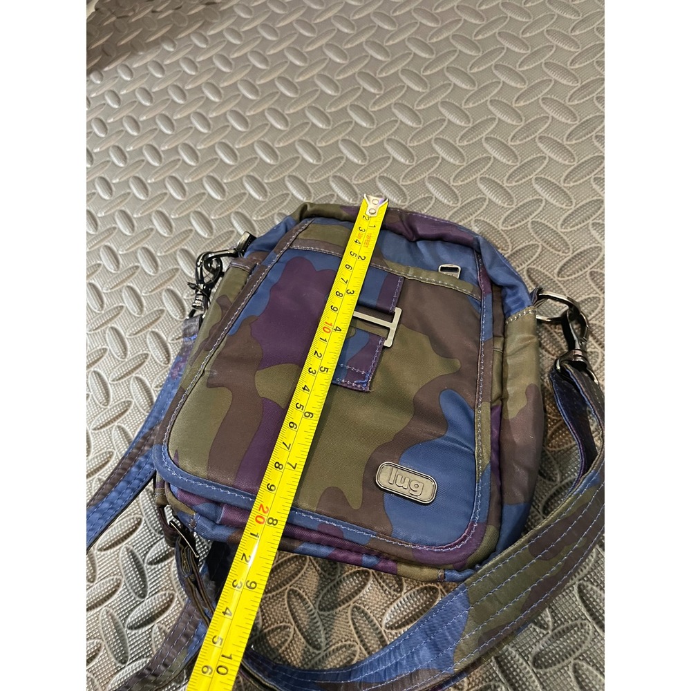 Lug Infinity Can Can Cross Body Bag Small Convertible Camo Travel Outdoor‎ - Picture 13 of 14